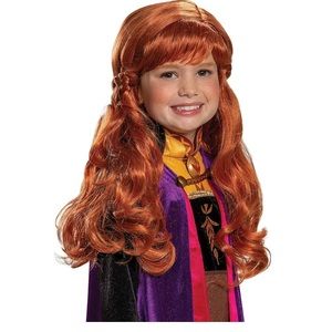 Disguise Disney Frozen Anna child wig. Nwt